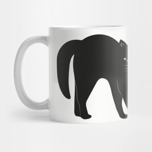 Black cat Mug